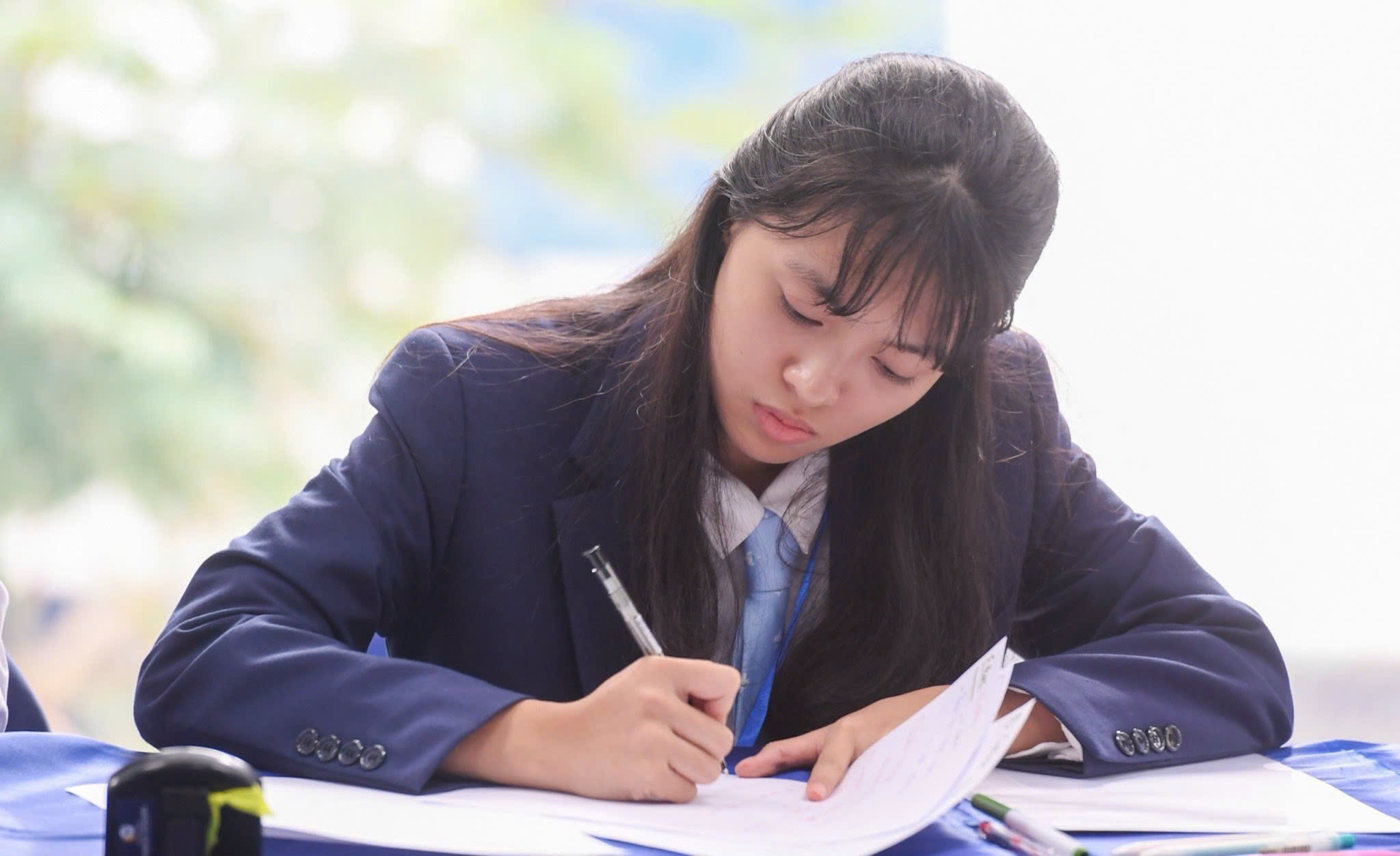 Student with questions